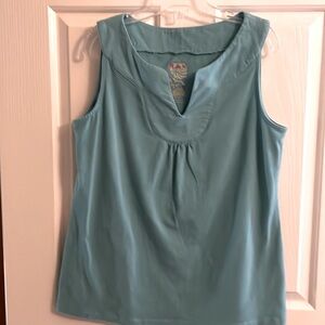 🌻 3/$10;  H & S Teal Summer Top, 95% Cotton 5% Spandex